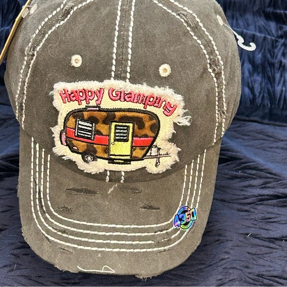4350 Accessories - “Happy Glamping” hat. NEW!!